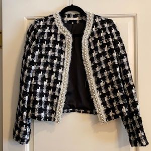 Worn 1x! Alice + Olivia Houndstooth Blazer